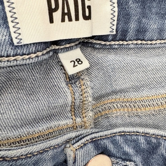 Paige Hoxton Ankle | Light Wash Golden Age | Sz 28 - Picture 4 of 5